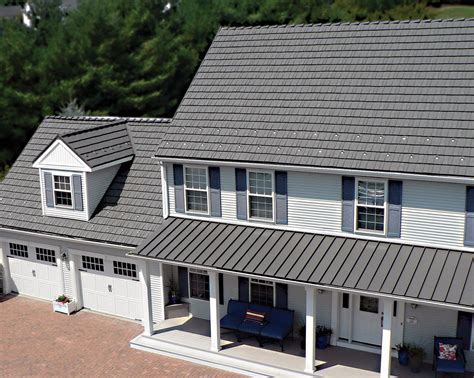 images of houses with metal roofs|metal shingle roofing images.